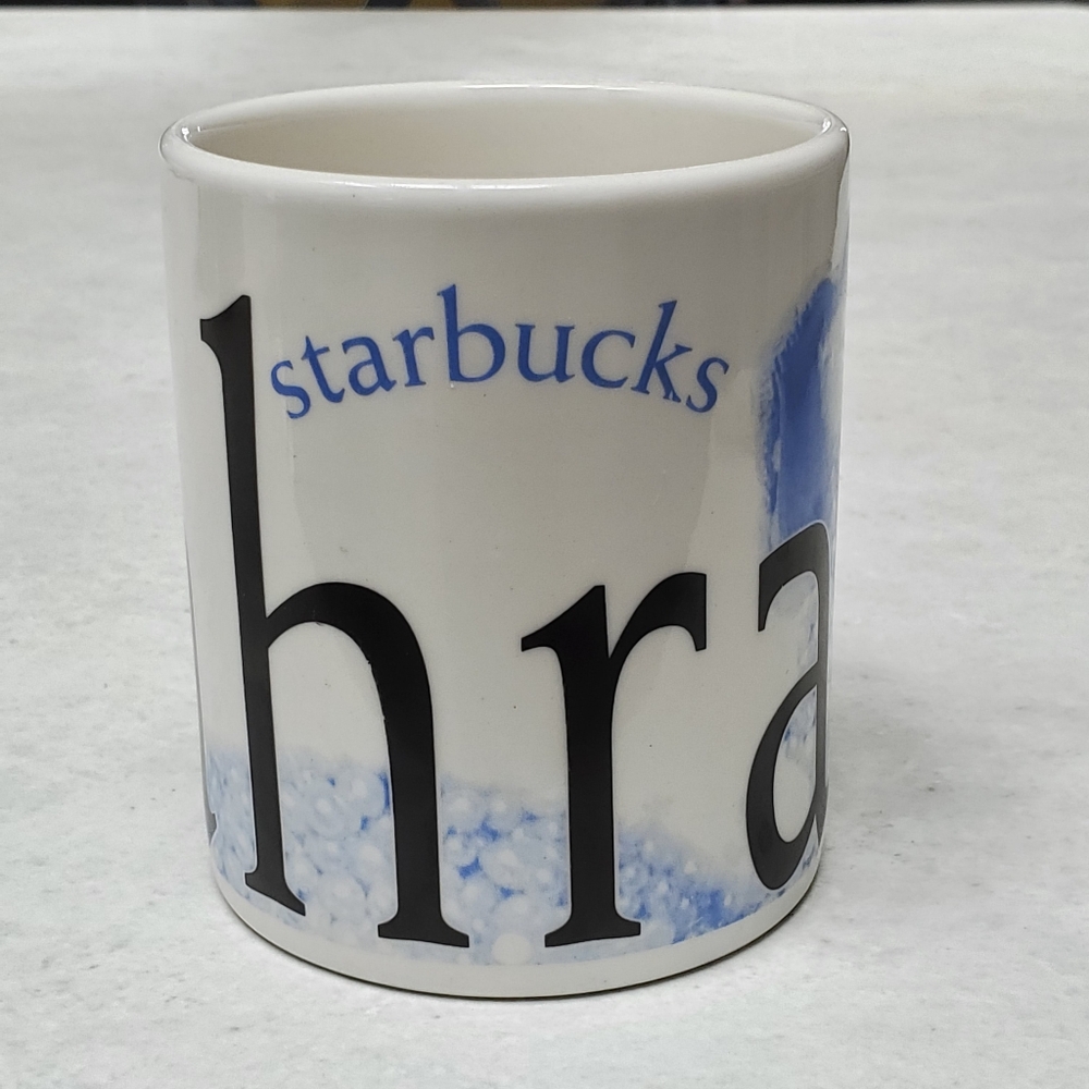 Vintage Starbucks 2002 Bahrain 16oz City Mug Collector Series Collection